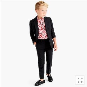 J Crew Boys Ludlaw Suit made w/Italian Wool